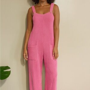 Stylish Pink Women's Jumpsuit